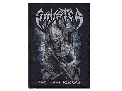 SINISTER - The Malicious - Aufnäher / Patch - ca. 7,5 x 10,5 cm von TPE