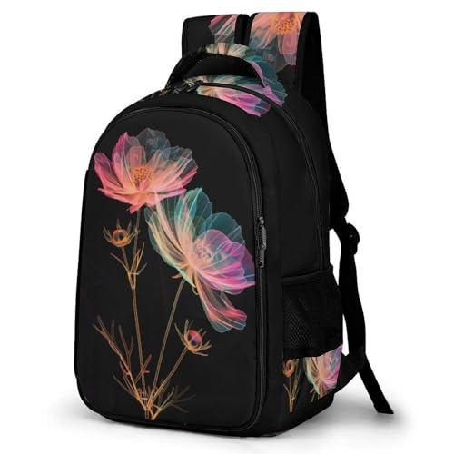TPISLI Büchertasche Blume Rucksack Für Kinder Von 10 Bis 11 Jahren Schulranzen Mädchen 1. Klasse Pflanzen Leichter Reise Outdoor Freizeit von TPISLI