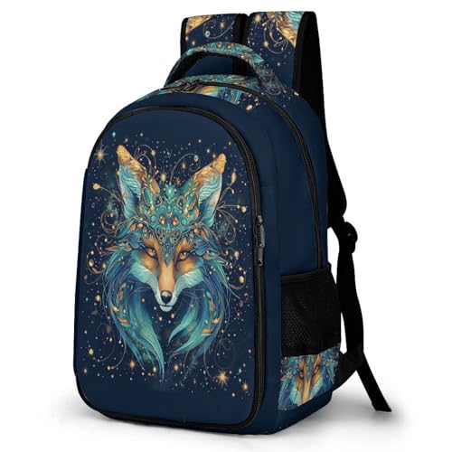 TPISLI Rucksack Fuchs Schultasche Rucksack Für Kinder Von 10 Bis 11 Jahren Schulrucksack Mädchen Tier Druck Leichter Reise Outdoor Freizeit von TPISLI