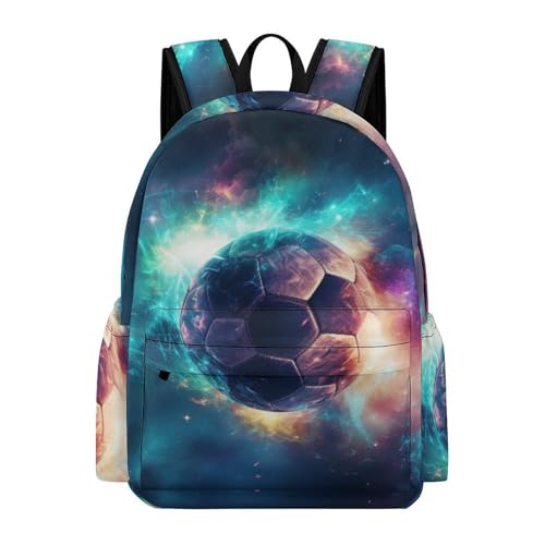 TPISLI Rucksack Fußball Schultasche Kinder Ranzen 3. Klasse Für Jungs Schulranzen Mädchen 1. Klasse Fußball Leichter Reise Outdoor Freizeit von TPISLI