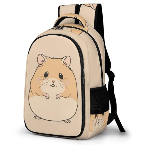 TPISLI Rucksack Jugendliche Mädchen Hamster Rucksack Für Kinder Von 10 Bis 11 Jahren Ratte Rucksack Schule Leichter Reise Outdoor Freizeit von TPISLI