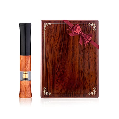 LIYYSOU Zigarettenspitze Tragbar mit Filter für Zigaretten normaler Größe, Herren Geschenkpaket von LIYYSOU