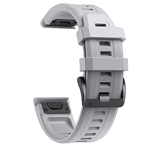 TPUOTI 20 mm Silikon-Schnellverschluss-Uhrenarmband für Garmin Fenix 6 6S Pro 5 5S Plus Descent MK2S D2 Watch Easyfit Armband Correa, 20mm Instinct 2S, Achat von TPUOTI