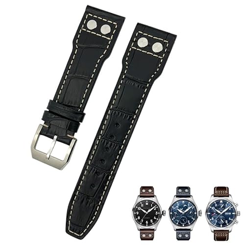 TPUOTI 22 mm, 21 mm, 20 mm, echtes Leder, passend für IWC Big Pilotenarmband, Pilotenuhrenarmband, Zubehör, Herren-Werkzeug, 22 mm, Achat TPUOTI 22 mm, 21 mm, 20 mm, echtes Leder, passend für IWC Big Pilotenarmband, Pilotenuhrenarmband, Zubehör, Herren-Werkzeug, 22 mm, Achat von TPUOTI