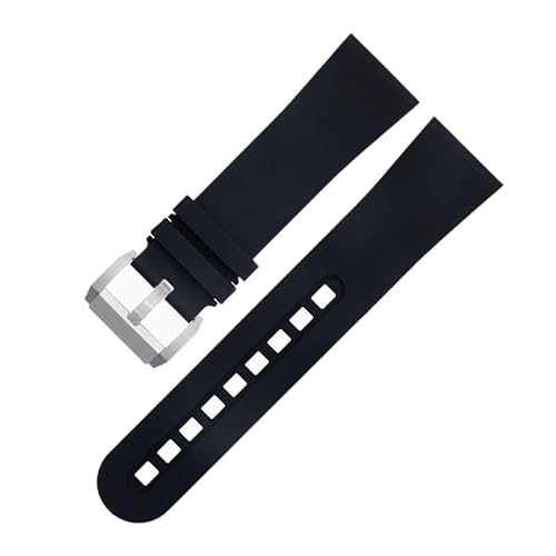 TPUOTI 23 mm Fluorous FKM Gummi-Uhrenarmbänder für Blancpain-Armband Fifty Fathoms 5000 5015 Ersatzarmband, 23 mm, Achat von TPUOTI