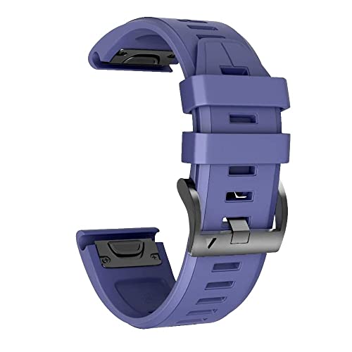 TPUOTI Ersatz-Smartwatch-Armband für Garmin Fenix 7, 7X, 6, 6X, Pro, 5X, 5 Plus, 3HR, Epix, Schnellverschluss-Armband aus Silikon, 26mm Fenix 5X 5XPlus, Achat von TPUOTI