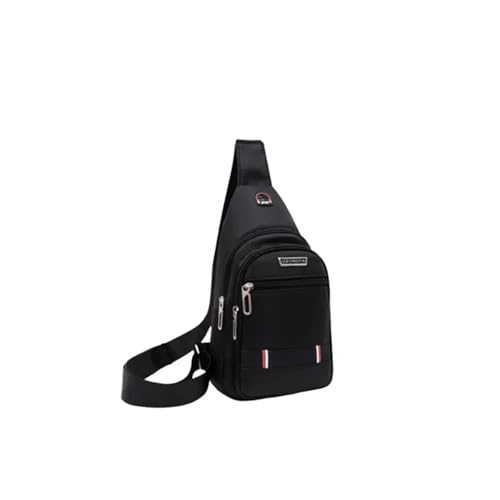 TPUOTI OutDoor Travel Fashion Herren CrossBorder Kleine Brust Polyester Schultertasche Trend Freizeit, Schwarz , Einheitsgröße von TPUOTI