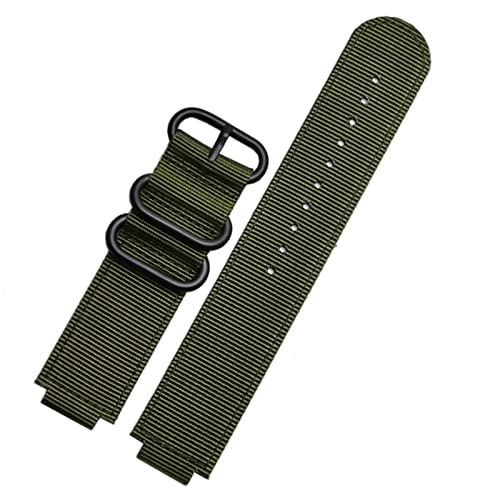 TPUOTI Uhrenarmband für Timex Watch T2N721T2N720 739 TW2T3600, Nylonband, 24 x 16 mm, 24-16mm, Achat von TPUOTI