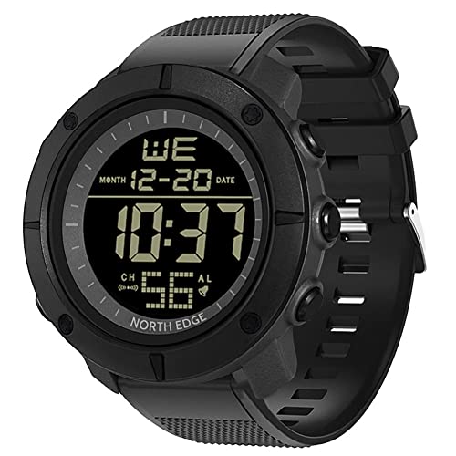 TPWEWRX Digitale Sportuhr für Herren 50M Wasserdicht Taktische Uhr Militäruhren militärische elektronische Armbanduhr mit LED Hintergrundbeleuchtung Uhren für Herren von TPWEWRX