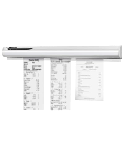 TPZORJX 1 Stück Quittungsleiste,Catering-Quittungshalter,Haftnotizen,selbstklebender Aluminium-Bestellungshalter,Clip-Streifen,Haftnotiz-Halter zum Festhalten von Bestellungen,Küchenkarte,Bar,30cm von TPZORJX