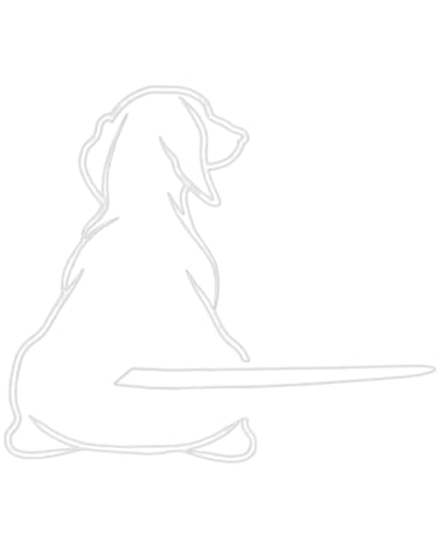 TPZORJX 1 Stück Welpenwischer-Aufkleber, reflektierender Scheibenwischer-Aufkleber, lustiger Cartoon-Hundeschwanz-Autoaufkleber, lustiger Hundeschwanz-Autoscheibenwischer-Aufkleber von TPZORJX