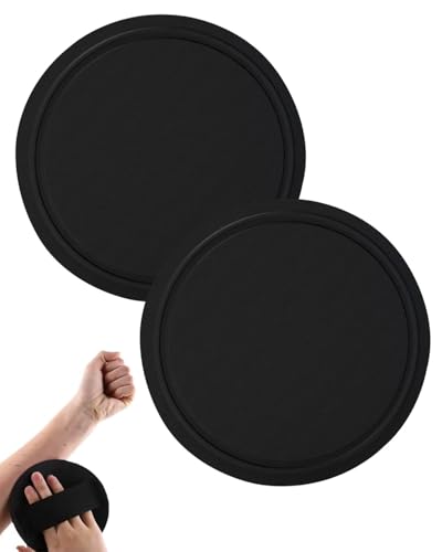 TPZORJX 2 Stück Peeling-Handtuch,Peelinghandschuh für Bad,Gesichts und Körperpeeling Handschuhe,Badebürste aus Naturkautschuk für Peeling und Revitalisierung Haut Unisex(Schwarz) von TPZORJX