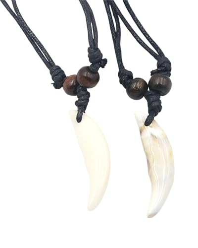 TPZORJX 2 Stücke haifischzahn kette,surfer kette,haifischzähne-Anhänger-Halsketten,Mädchen-Jungen-Halsketten, Anhänger-Halsketten, Halsketten, haizahn kette,Frauen Halskette,Surferkette Herren TPZORJX 2 Stücke haifischzahn kette,surfer kette,haifischzähne-Anhänger-Halsketten,Mädchen-Jungen-Halsketten, Anhänger-Halsketten, Halsketten, haizahn kette,Frauen Halskette,Surferkette Herren von TPZORJX