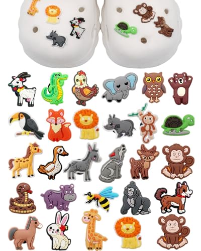 TPZORJX 28PCS Schuh Charms, crocs anstecker kinder,crocs stecker, Tier Schuhe Ornamente DIY Schuh Aufstecker Abnehmbare Shoe Schmuck Schuhanstecker für Mädchen Frauen Jungen und Männer TPZORJX 28PCS Schuh Charms, crocs anstecker kinder,crocs stecker, Tier Schuhe Ornamente DIY Schuh Aufstecker Abnehmbare Shoe Schmuck Schuhanstecker für Mädchen Frauen Jungen und Männer von TPZORJX