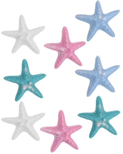 TPZORJX 8 Stück muschel haarspange，Seestern Haarspangen Mädchen Blumenmädchen-Zubehör für Hochzeit, Diamant Haarspange Haarnadel，meerjungfrau kostüm accessoires，meerjungfrau haarschmuck von TPZORJX