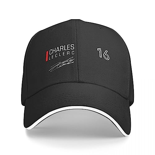 TQASER Basecap Charles Leclerc Cap Baseballmütze Beach Caps Damen Herren Geschenk von TQASER
