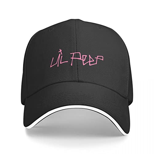 TQASER Basecap Lil Peep Lil Pink Cry Baby Cap Baseballmütze Baseballmütze Mütze für Herren Damen Geschenk von TQASER
