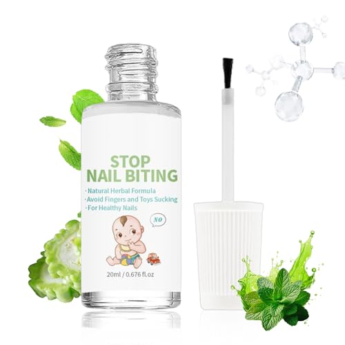TQEBWUS Anti gerissene Nägel | beugt dem Saugen der Finger vor | Einfache Anwendung bekämpft die Gewohnheit des Daumenlutschens zu Hause auf Reisen von TQEBWUS