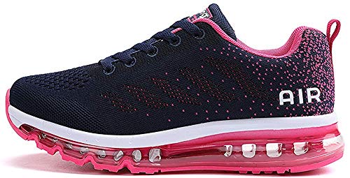 tqgold Sportschuhe Herren Damen Laufschuhe Turnschuhe Sneakers Leichte Schuhe (Rosa,41 Größe) von tqgold