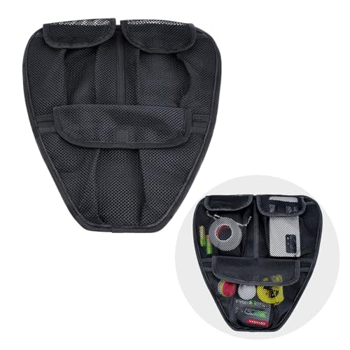 TQROBN Seitlicher Kofferraumdeckel-Organizer für Can Am Spyder F3 F3S F3T F3L 2015 2016 2017 2018 2019 2020 2021 2022 2023 2024, tragbare Aufbewahrungstasche, abnehmbare 3 Netztaschen, TQROBN Seitlicher Kofferraumdeckel-Organizer für Can Am Spyder F3 F3S F3T F3L 2015 2016 2017 2018 2019 2020 2021 2022 2023 2024, tragbare Aufbewahrungstasche, abnehmbare 3 Netztaschen, von TQROBN