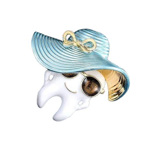 Brosche mit modernem Tropf-Effekt, vielseitig einsetzbar, verschleißfest, ideal zur Verschönerung von Mänteln, Blazern oder als Geschenk, Statement-Zahnnadel-Sammlung, Einheitsgröße, Wie beschrieben von TQUXNGA