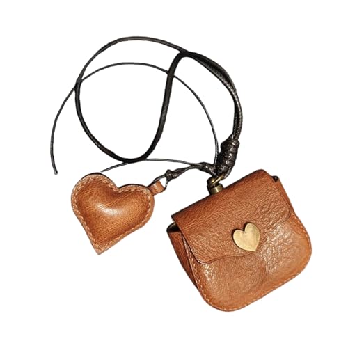 Charm Little Coin Bag Accessory Practical Purse Pendant Fun Bag Decorations Hanging Pendant for Trendy Individuals Portable Coin Holder, braun, Einheitsgröße von TQUXNGA