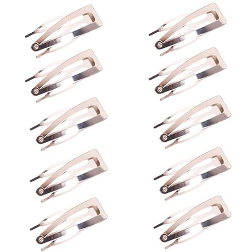 Haarspange mit doppeltem Griff, Metallpresse, seitliche Haarspange für Damen, verschiedene Frisuren, Haar-Accessoires für den täglichen Gebrauch und Salongebrauch von TQUXNGA