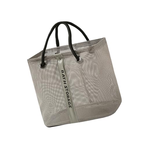 Reise-Kulturbeutel für Damen und Herren, Duschtasche, Waschraum, Aufbewahrungskorb, Make-up, Kosmetik-Organizer, Netzstoff, Duschtasche, Reise-Kulturbeutel, Waschraum-Aufbewahrungskorb, Duschtasche, a von TQUXNGA
