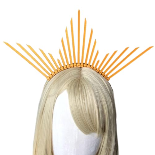 TQUXNGA Cosplay Heilige Form Stirnband Festival Haarreifen Halloween Shows Kopfschmuck Neujahr Uni von TQUXNGA