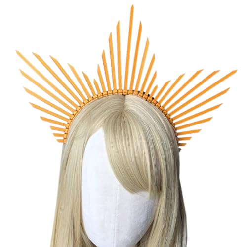 TQUXNGA Cosplay Heilige Form Stirnband Festival Haarreifen Halloween Shows Kopfschmuck Neujahr Uni von TQUXNGA