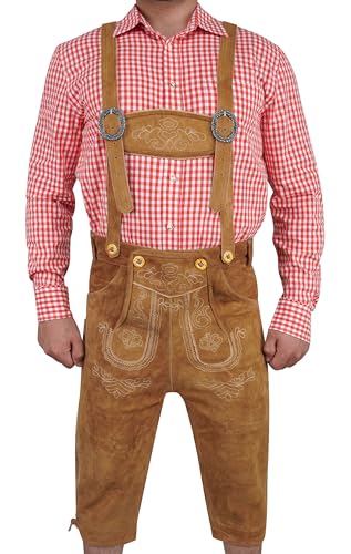 TR Martha Herren Trachten Kniebundhose, Hellbraun , 50 von TR Martha