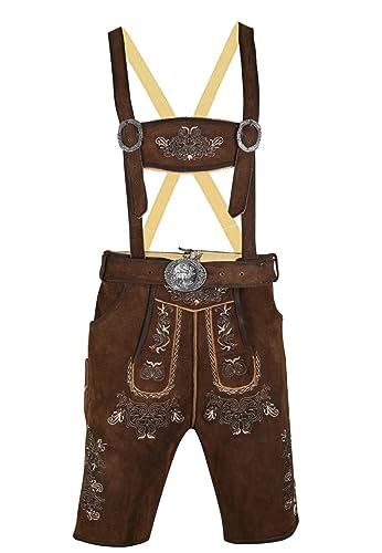 TR Martha Trachten Lederhose kurz Herren - Lederhose Herren Dunkelbraun Gr 58 TR Martha Trachten Lederhose kurz Herren - Lederhose Herren Dunkelbraun Gr 58 von TR Martha