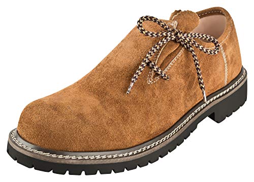 Trachtenschuh Haferlschuh (43, Hellbraun) von TR Martha