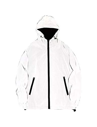 Damen Voll reflektierende Jacke 3M Fahrradjacke - - Large von TR