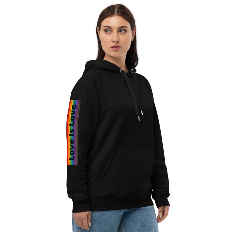 Love Is Premium Bio Hoodie Love Is Premium Bio Hoodie von TR4NSFashion