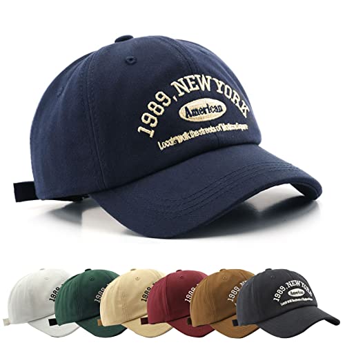 TRABIG Cap Herren Einstellbar, Baseball Cap Reine Baumwolle Nicht Leicht zu Verformen, Kappe Einstellbarer Umfang von 56-60 cm von TRABIG