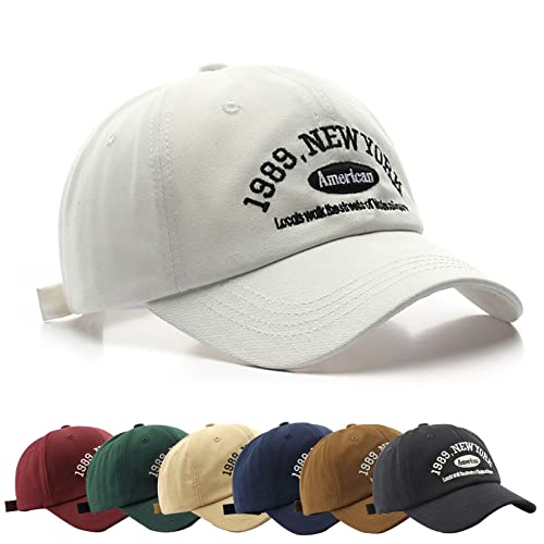 TRABIG Cap Herren Einstellbar, Baseball Cap Reine Baumwolle Nicht Leicht zu Verformen, Kappe Einstellbarer Umfang von 56-60 cm von TRABIG