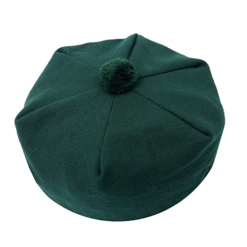 Schottischer Kilt Tam O' Shanter Tammy-Mütze, Acrylwolle, Einheitsgröße, verschiedene Tartans, Grün , Einheitsgröße Schottischer Kilt Tam O' Shanter Tammy-Mütze, Acrylwolle, Einheitsgröße, verschiedene Tartans, Grün , Einheitsgröße von TRAD NYC