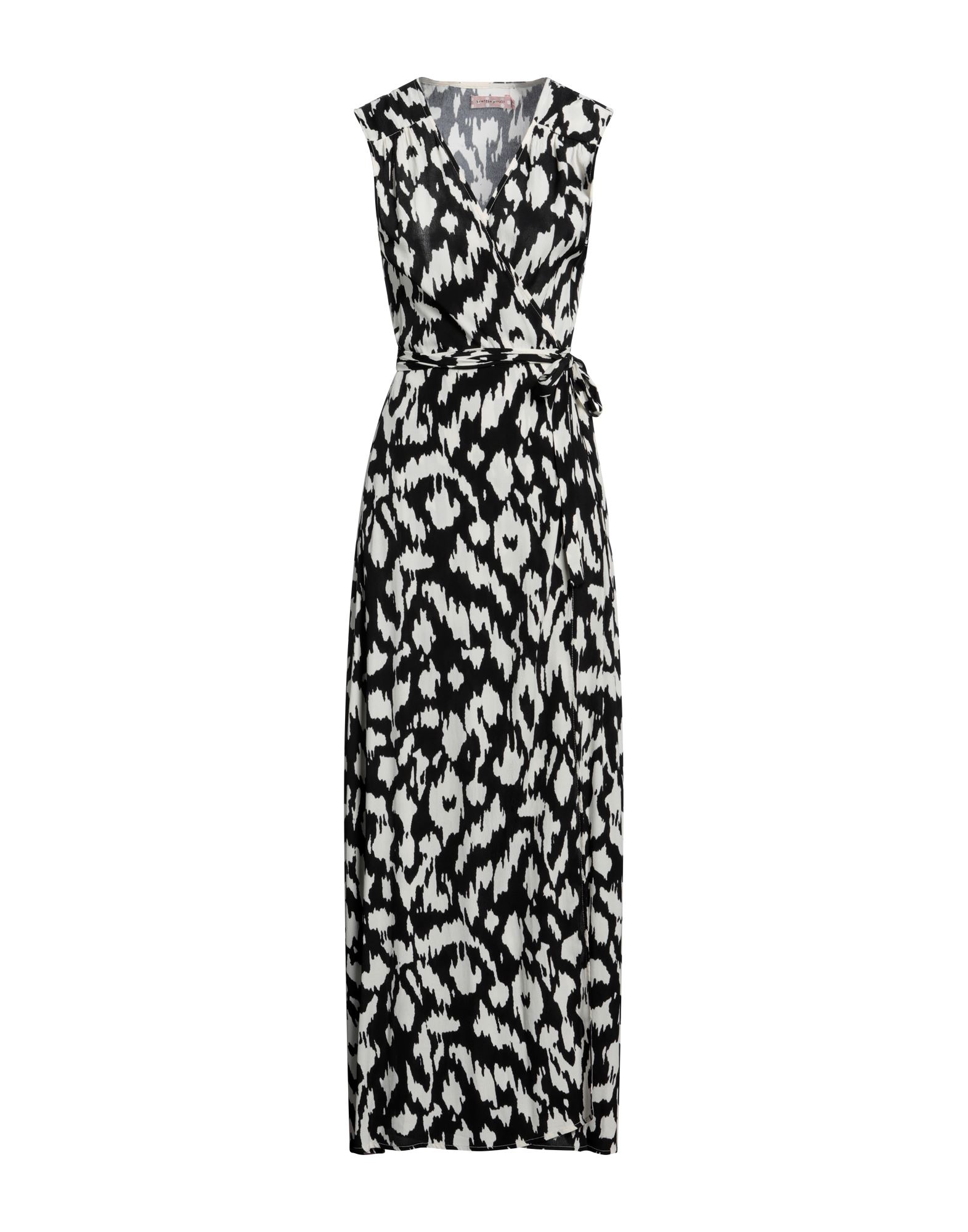 TRAFFIC PEOPLE Maxi-kleid Damen Schwarz von TRAFFIC PEOPLE