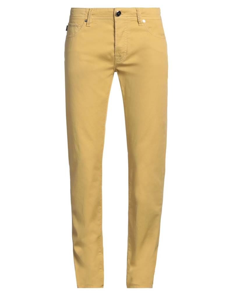 TRAMAROSSA Hose Herren Pastellgelb von TRAMAROSSA
