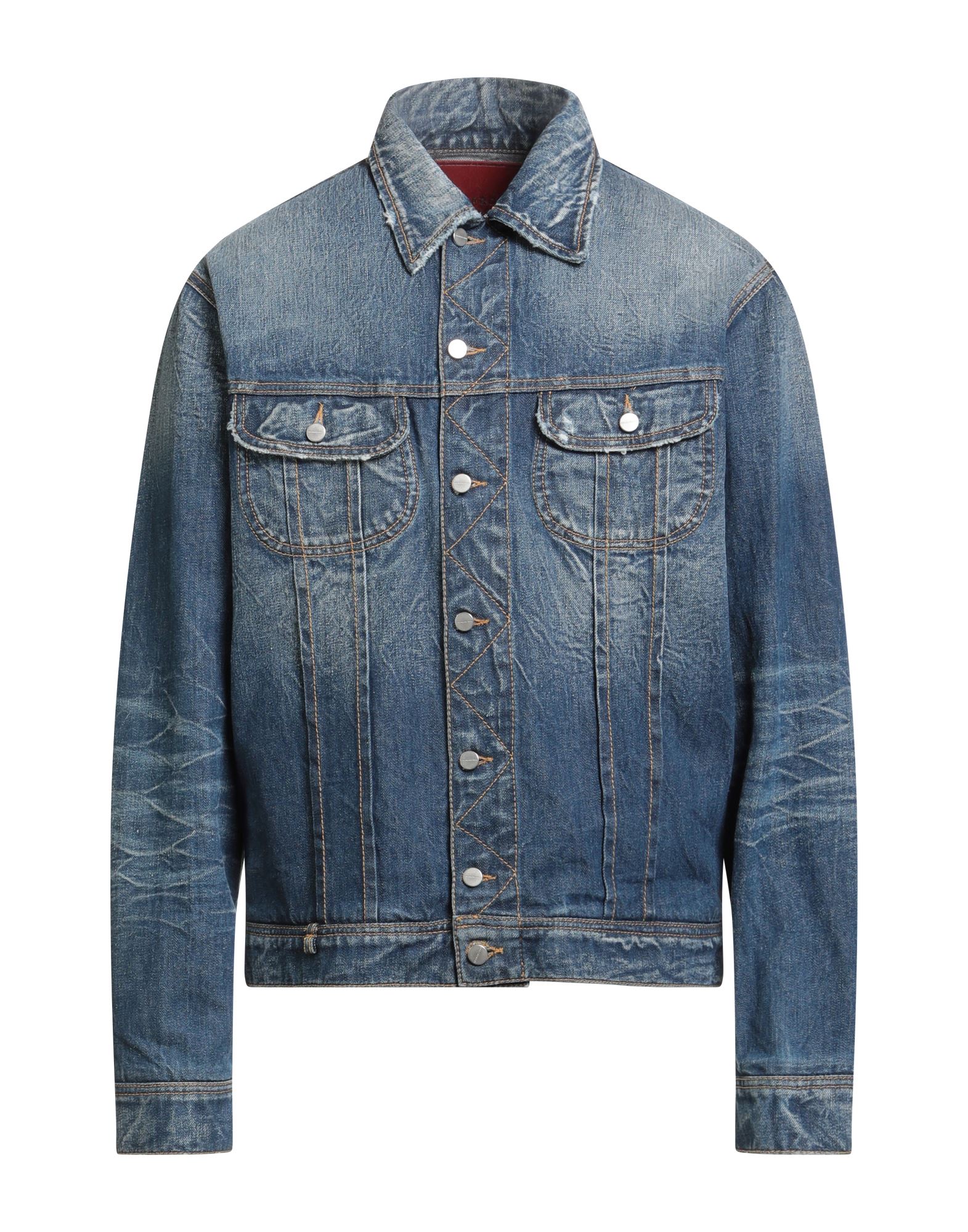 TRAMAROSSA Jeansjacke/-mantel Herren Blau von TRAMAROSSA