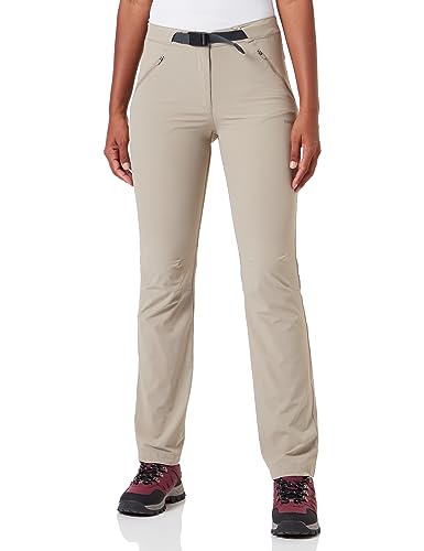 TRANGO Damen Pant Biros Lange Hose, beige, L von Trango