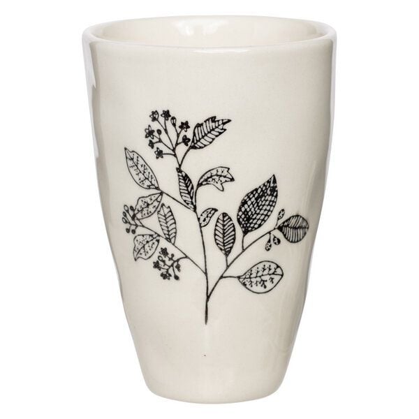 TRANQUILLO Becher Floral aus Steinzeug, 300 ml (POR418, POR419, POR420) von TRANQUILLO