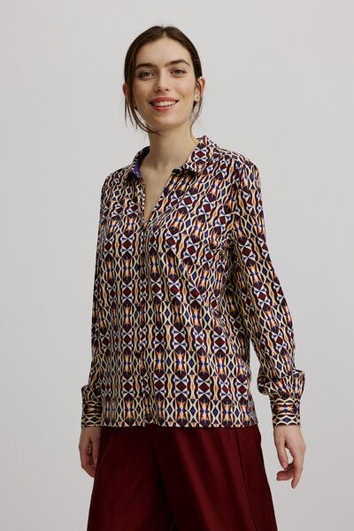 TRANQUILLO Bluse aus EcoVero Viskose (W25C151) von TRANQUILLO