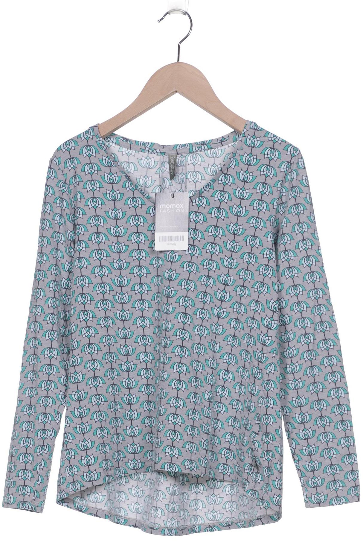 TRANQUILLO Damen Langarmshirt, grau von TRANQUILLO