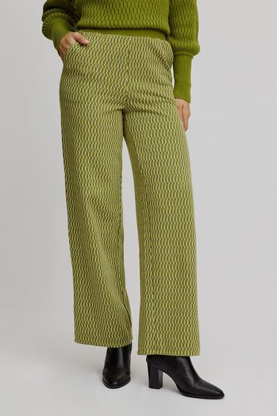 TRANQUILLO Gestrickte Hose im Retro-Look (W25G140) von TRANQUILLO