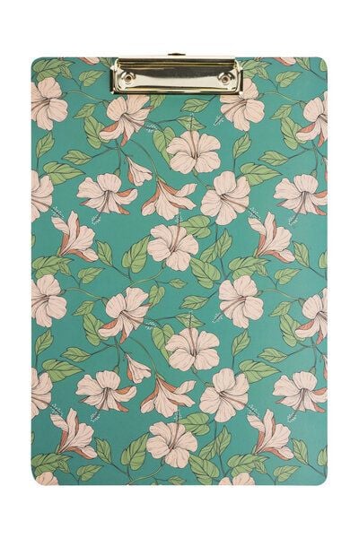 TRANQUILLO Klemmbrett HIBISCUS (NB257) von TRANQUILLO