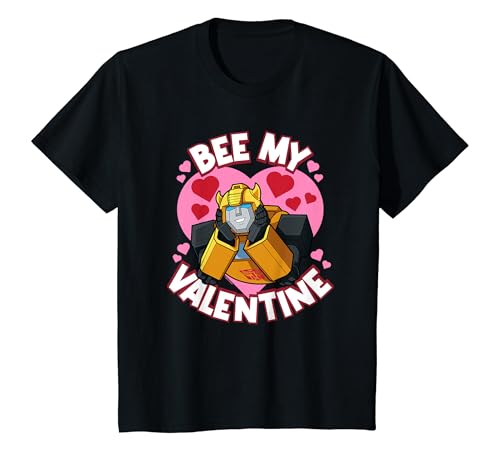 Kinder Transformers Valentine's Day Bumblebee Bee My Valentine T-Shirt von TRANSFORMERS