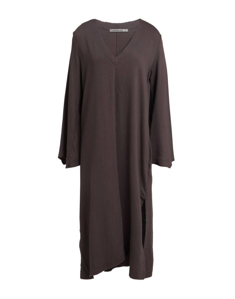 TRANSIT Midi-kleid Damen Braun von TRANSIT