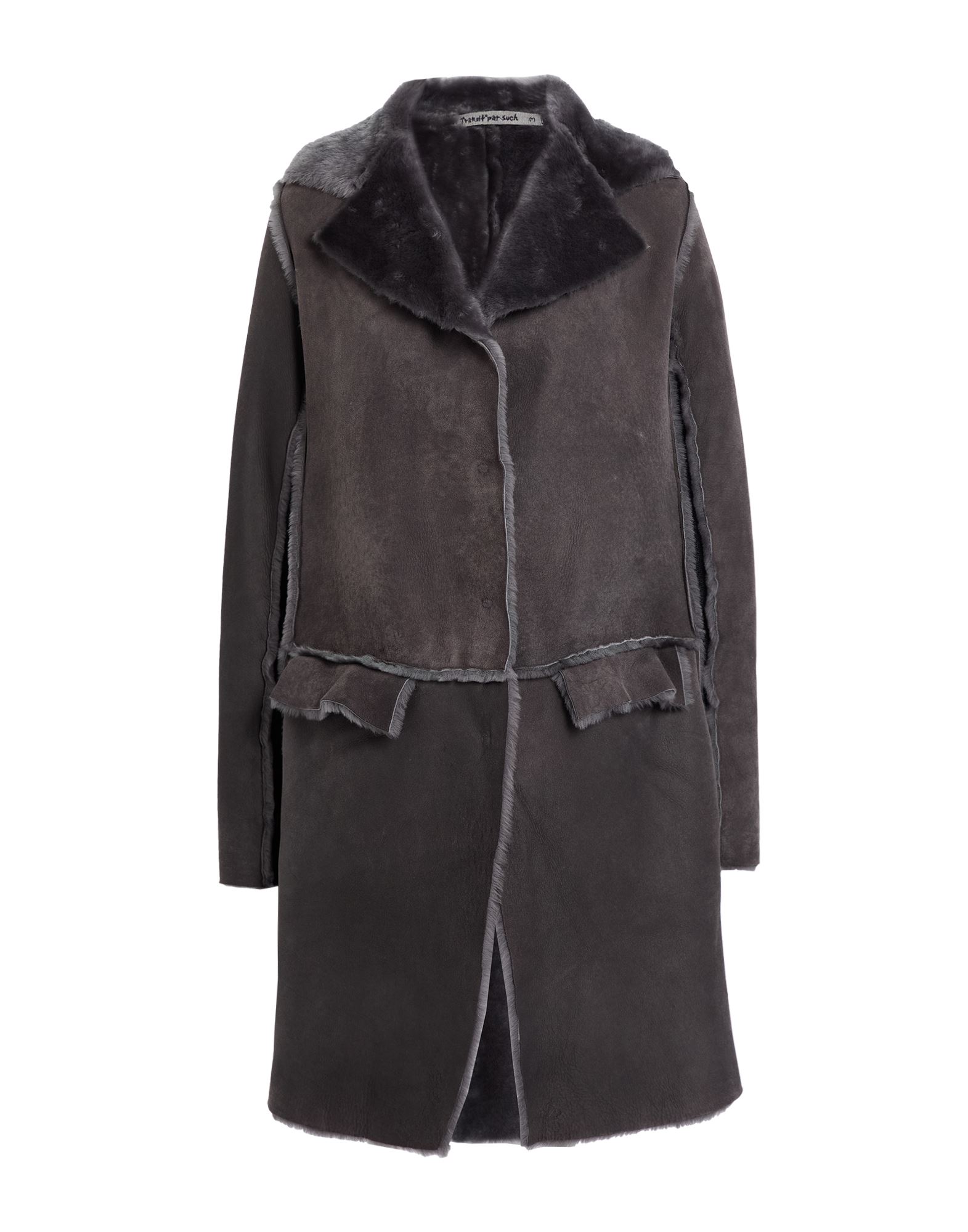 TRANSIT Shearling- & Kunstfell Damen Grau von TRANSIT